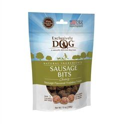 Exclusively Pet Meat Treats Sausage Bits Dog Treat 7 Oz (Sizes: 7 OZ)