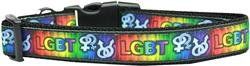 Equality and LGBT Nylon Collars & Leads -Different Types and Sizes