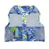 Cool Mesh Dog Harness with Leash - Surfboard Blue and Green