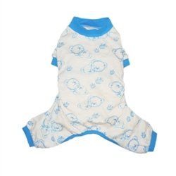 Milo Pajama - Blue and Gray (Color: Blue, Size: XXS)
