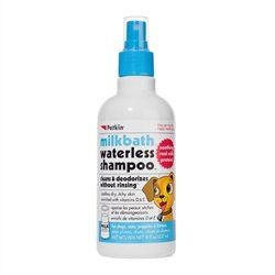 PetKin Milkbath Waterless Shampoo - 8 oz (Sizes: 8 OZ.)