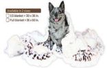 Sleepy Time Cuddle Blanket-Light Leopard Blush & Cream-Different Sizes